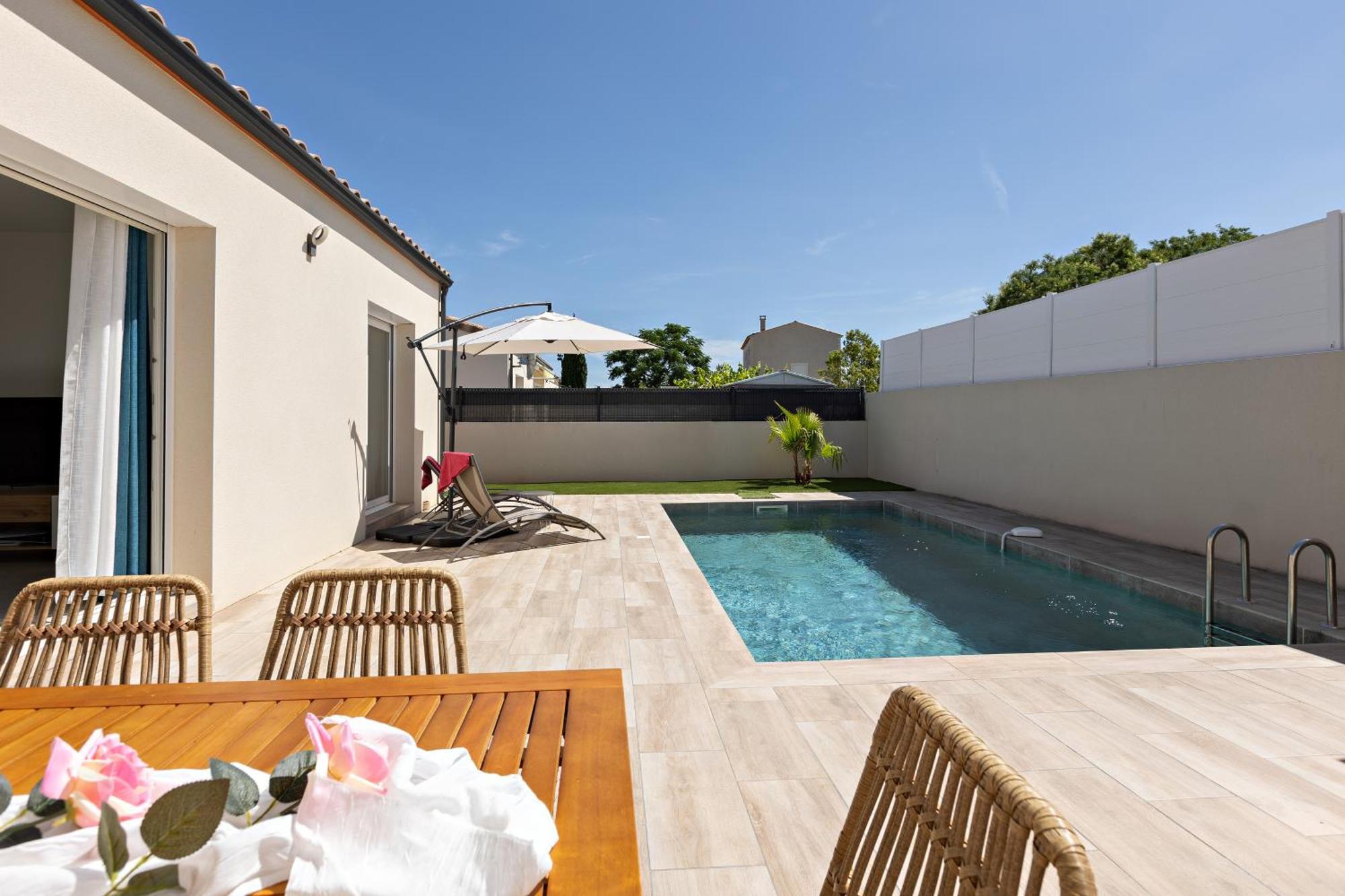 Villa Mery Béziers Esterno foto